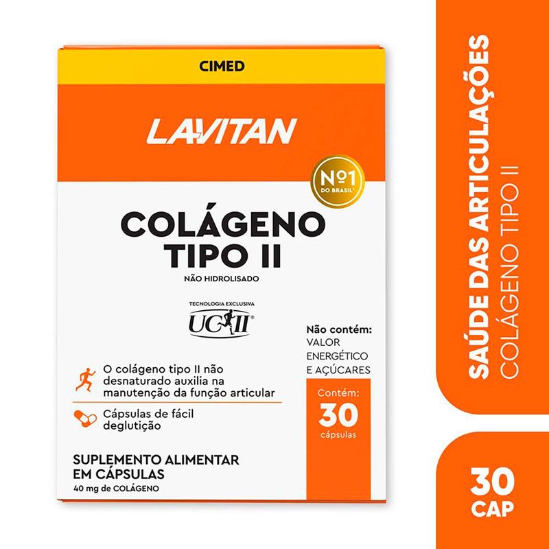 LAVITAN COLAGENO TIPO II 30CAP