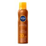 NIVEA PROTETOR SOLAR AEROSOL PROTECT E BRONZE FPS30 200ML