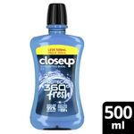 CLOSE UP ENXAGUATORIO BUCAL PROTEÇAO 360 FRESH ICE 500ML