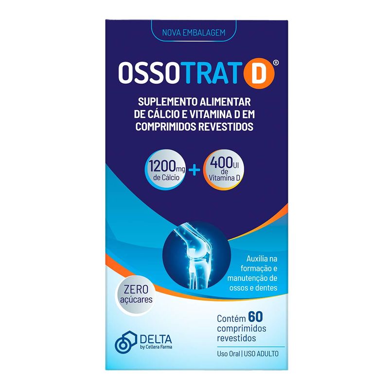 OSSOTRAT-D SUPLEMENTO VITAMINICO 60CPR