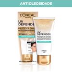 PROTETOR SOLAR FACIAL LOREAL ANTIOLEOSIDADE UV DEFENDER FPS6