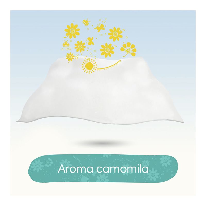 LENÇO UMEDECIDO PAMPERS CAMOMILA 48UN