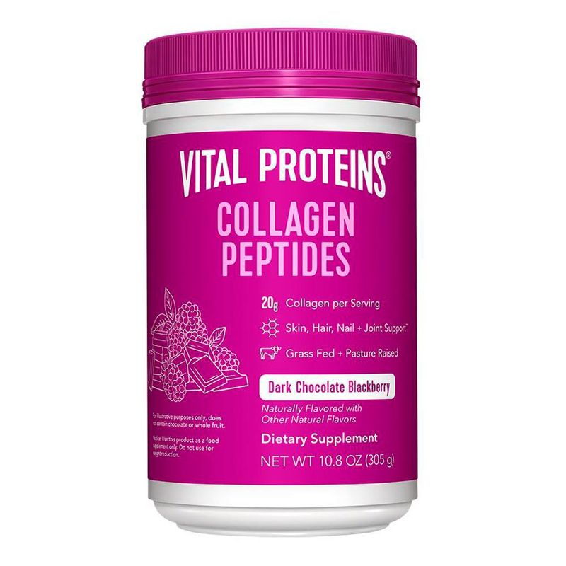 VITAL PROTEINS COLLAGENS PEPTIDES DARK CHOCOLATE E BACKBERRY