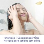 KIT DOVE SHAMPOO 400ML+CONDICIONADOR 200ML OLEO NUTRIÇAO