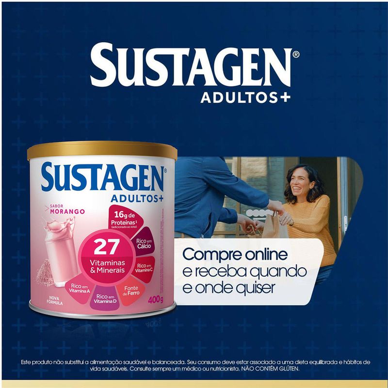 SUSTAGEN SABOR MORANGO 400G