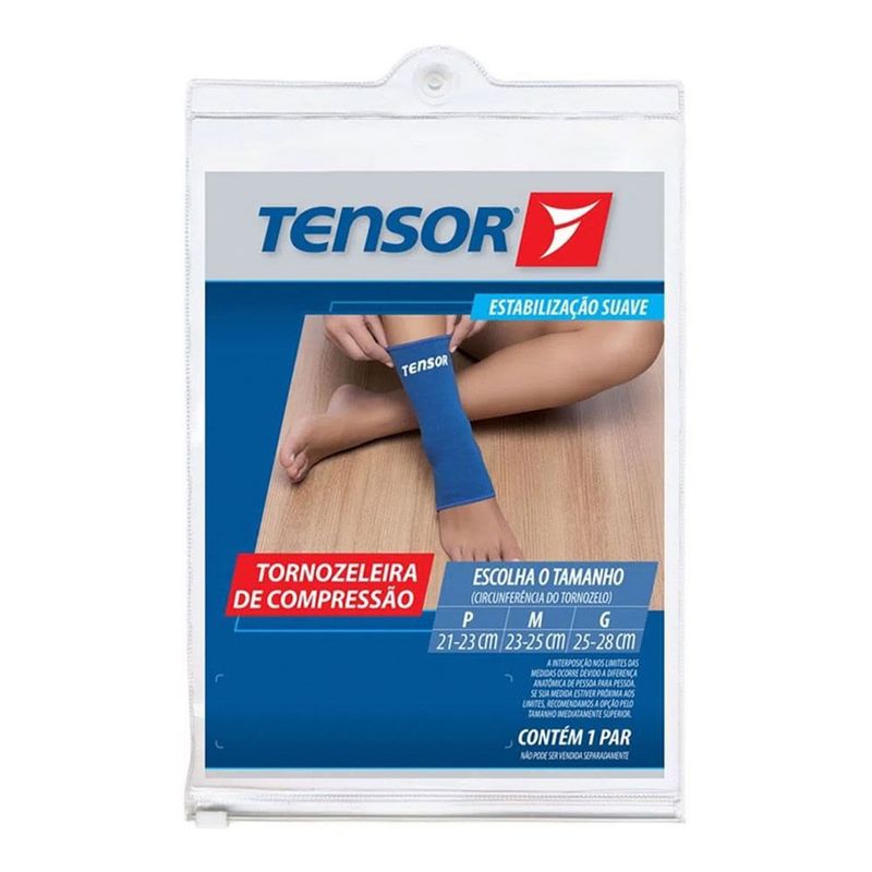 TORNOZELEIRA KENDALL TENSOR PRETO TAM P 1PAR