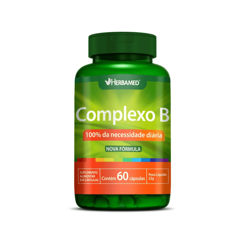COMPLEXO B HERBAMED 400MG 60CAP