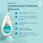 LIMPEZA SUPER PODEROSA SABONETE LÍQUIDO MÃOS E CORPO JOHNSON