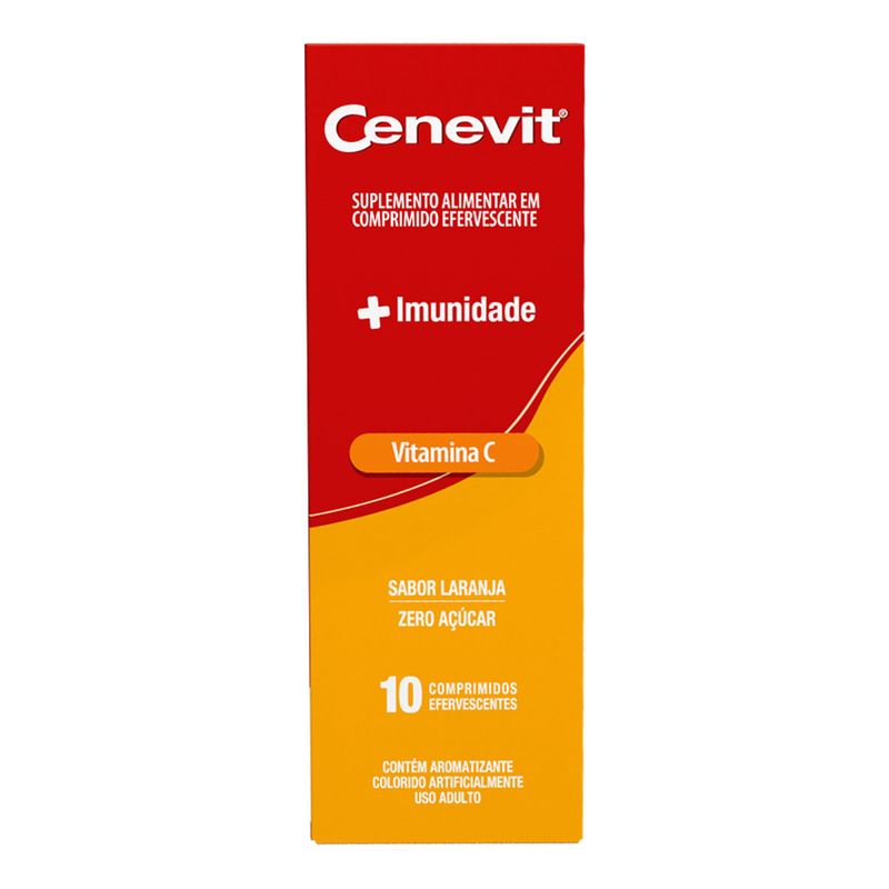CENEVIT ZERO ACUCAR  SABOR LA 10CPR ENF.