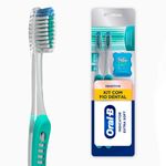 KIT ESCOVA DENTAL ORAL B SENSITIVE INDICATOR EXT SOFT+FIO
