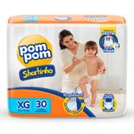 FRALDA POM POM SHORTINHO JUMBO XG 30UN