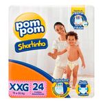 FRALDA POM POM SHORTINHO JUMBO XG 30UN
