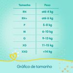 KIT CHA DE BEBE PAMPERS FRALDA XG+ LENÇO 26UN+48UN