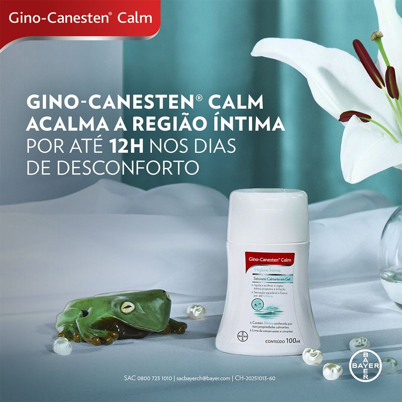 GINO CANESTEN CALM SABONETE GEL INTIMO CALMANTE 2 UN 100ML