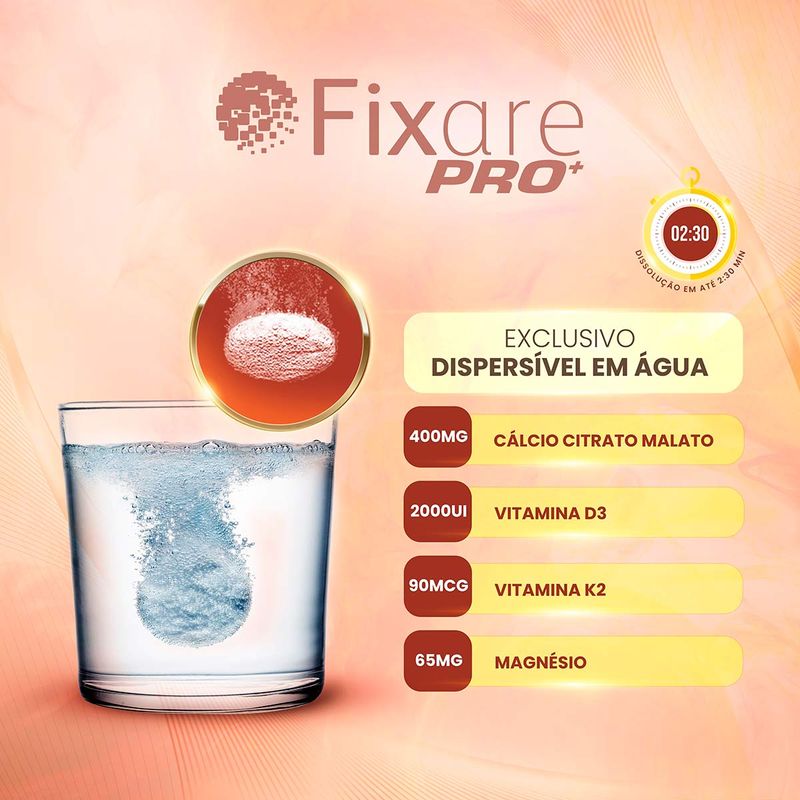 FIXARE PRO + EFERVESCENTE LIMAO 30CPR