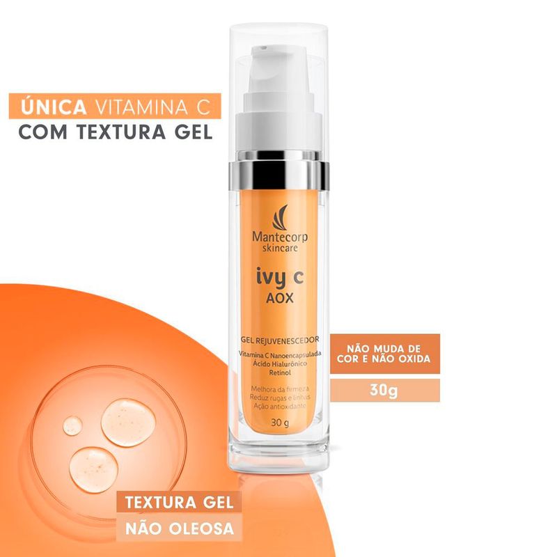 IVY C AOX GEL REJUVENESCEDOR 30G