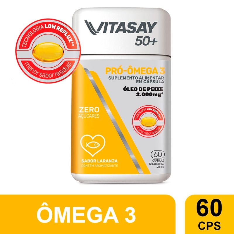 VITASAY 50+ PRO OMEGA 3 60CAP