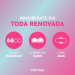 ABSORVENTE INTIMUS ANTIBACTERIANA ULTRAFINO COM ABAS 28UN