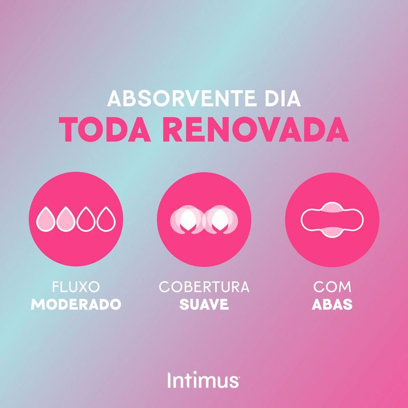 ABSORVENTE INTIMUS ANTIBACTERIANA ULTRAFINO COM ABAS 28UN