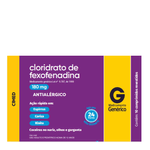 FEXOFENADINA, CLORIDRATO CIM 180MG 10CPR GEN
