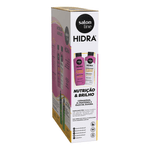 KIT SALON LINE SHAMPOO CONDICIONADOR HIDRA CERAMIDA 300ML