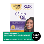 SALON LINE KIT CREME GUANIDINA CALCIO OIL