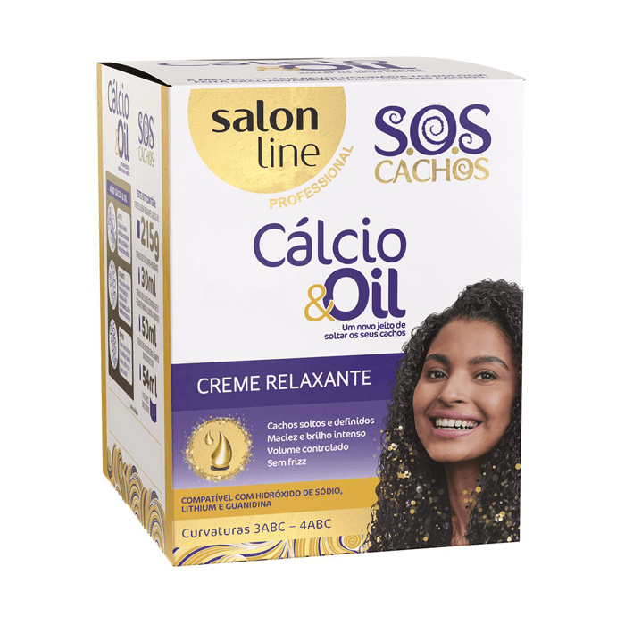 SALON LINE KIT CREME GUANIDINA CALCIO OIL