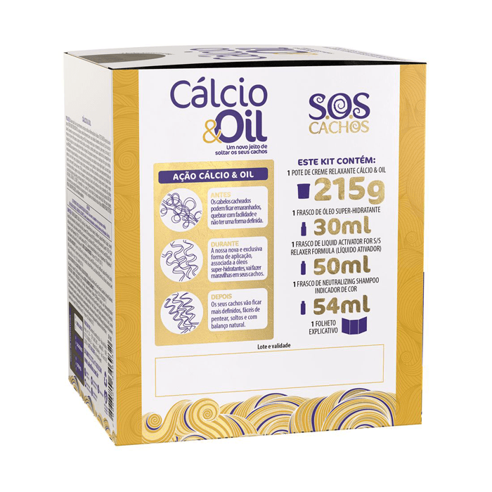 SALON LINE KIT CREME GUANIDINA CALCIO OIL