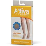 MEIA 3/4 SIGVARIS SELECT COMFORT PREMIUM NATURAL TAM M