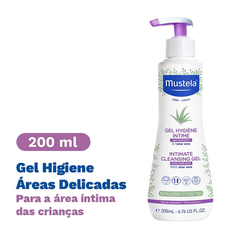 MUSTELA GEL DE HIGIENE AREAS DELICADAS 200ML