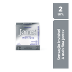 PRESERVATIVO JONTEX SENSAÇAO INVISIVEL 2UN