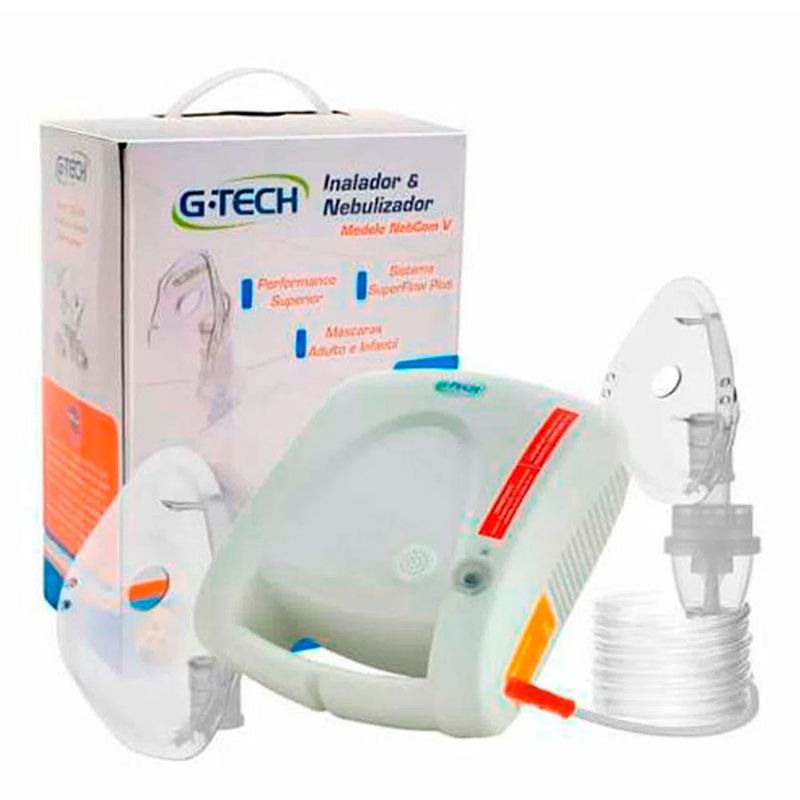 INALADOR NEBULIZADOR GTECH MODELO NEBCOM V