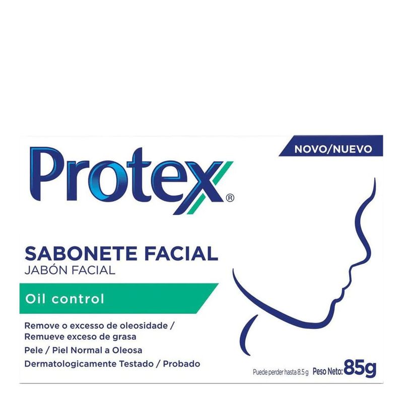 SABONETE PROTEX FACIAL OIL CONTROL 85G