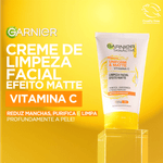 GARNIER SKIN ACTIVE GEL DE LIMPEZA FACIAL UNIFORM MATTE 120G