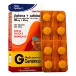 DIPIRONA SODICA/CAFEINA 500/65MG 16CPR GEN