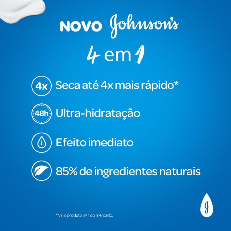 LOÇAO HIDRATANTE JOHNSONS NUTRI SPA RENOVADORA 200ML