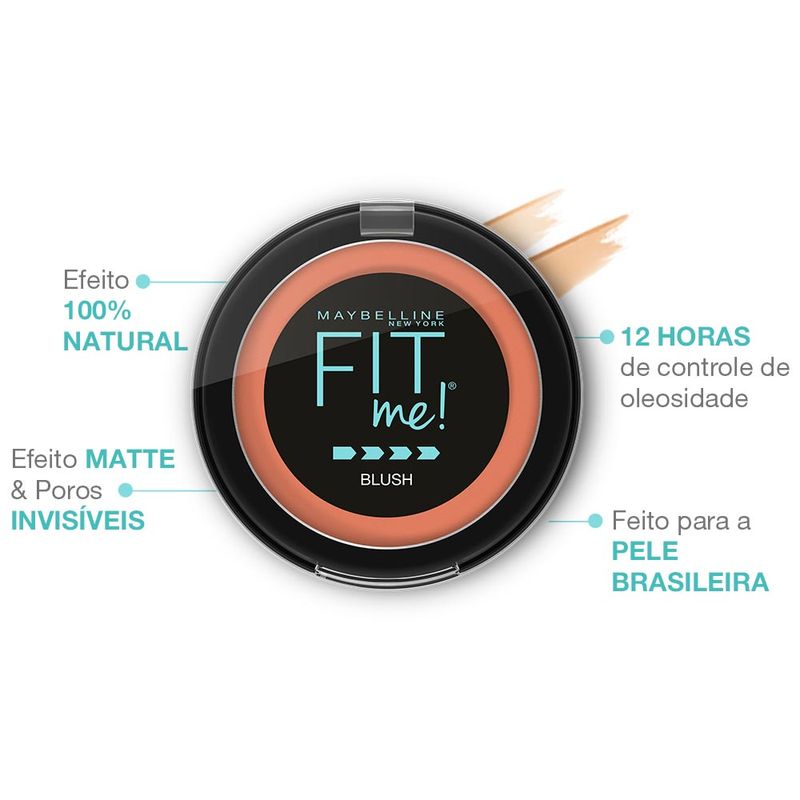 BLUSH MAYBELLINE FIT ME COR BRONZE 4G