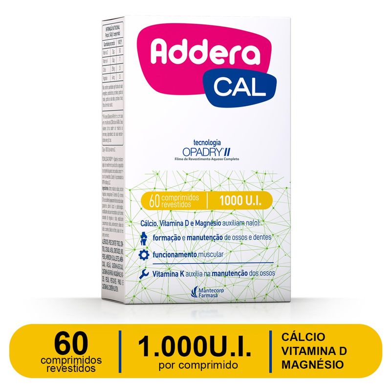 ADDERA CAL 1.000UI 60CPR