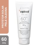 EPISOL SEC OC PROTETOR SOLAR PELE OLEOSA FPS60 60G