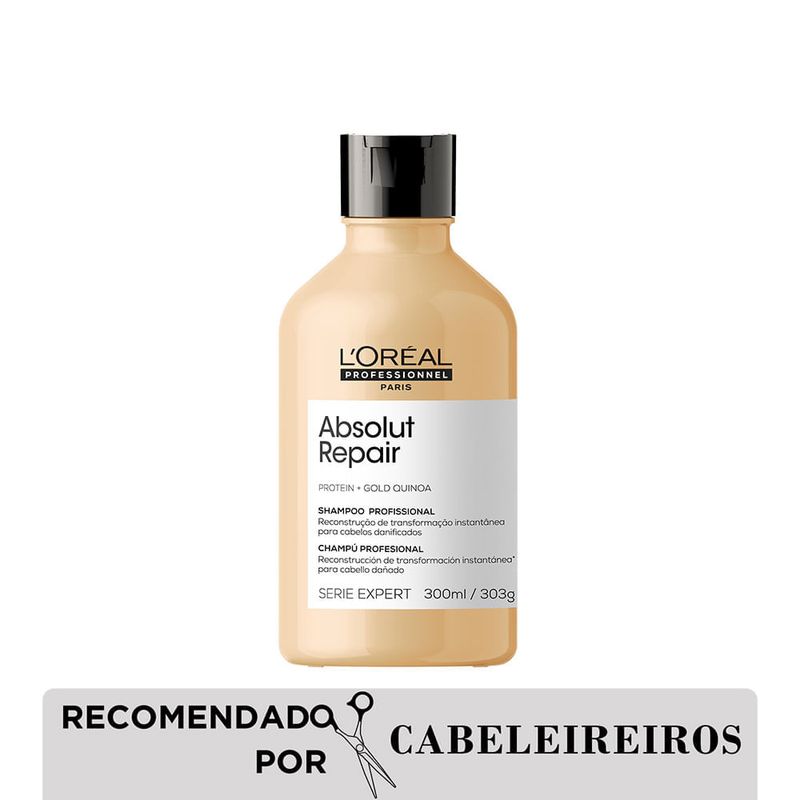LOREAL PROF SHAMPOO EXPERT ABSOLUT REPAIR GOLD 300ML