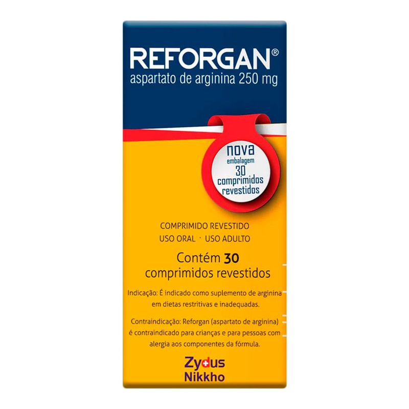 REFORGAN 250MG 30CPR