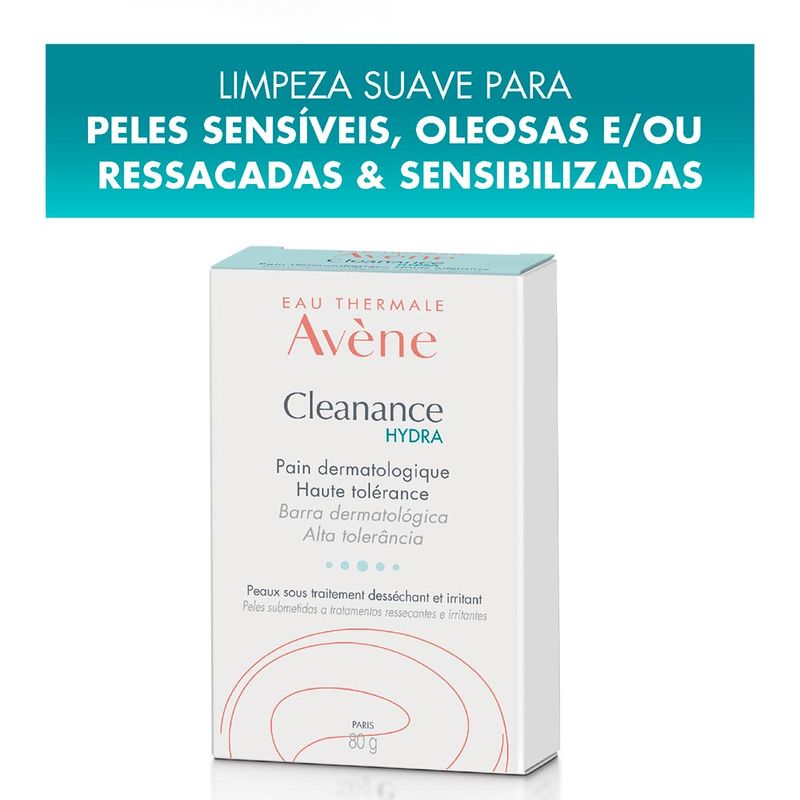AVENE CLEANANCE HYDRA SABONETE EM BARRA 80G