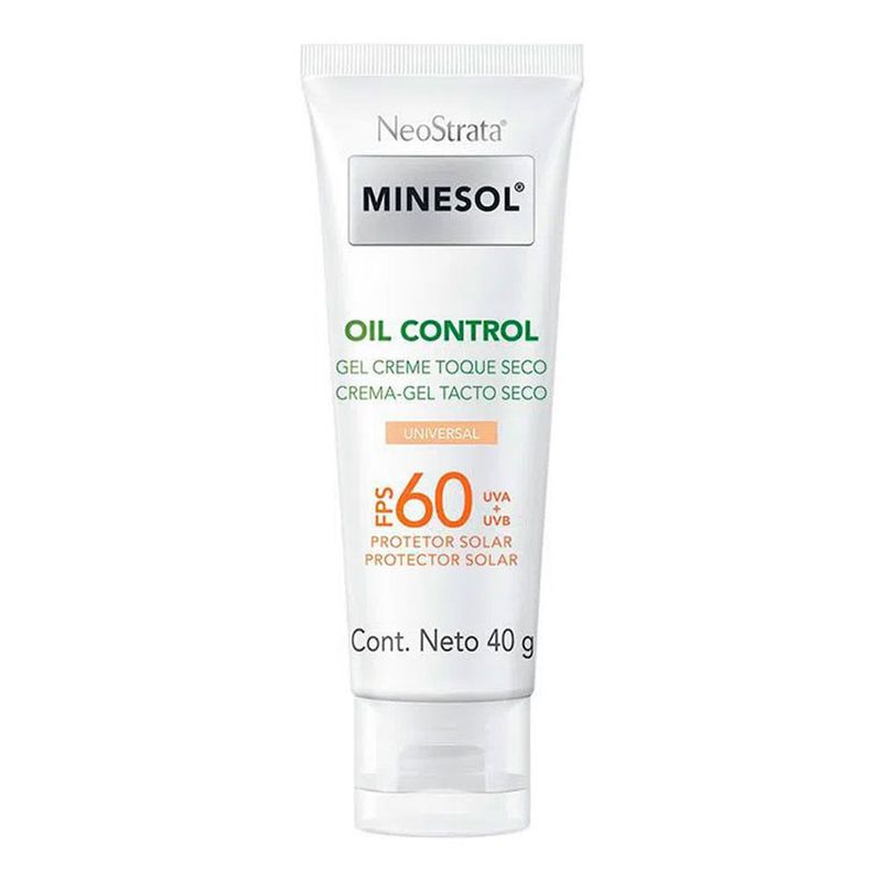 NEOSTRATA MINESOL OIL CONTROL PROTETOR SOLAR FLUIDO COR UNIV