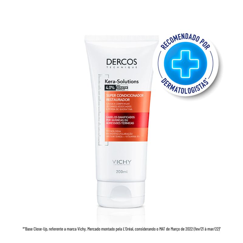 VICHY DERCOS CONDICIONADOR KERA SOLUTIONS 200ML