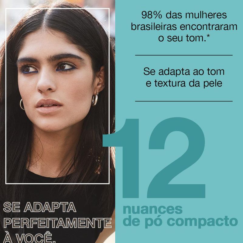 PO COMPACTO MAYBELLINE FIT ME COR 00 TRANSLUCIDO 10G