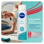 NIVEA DESODORANTE AE ACTIVE DRY FRESH FEMININO 150ML