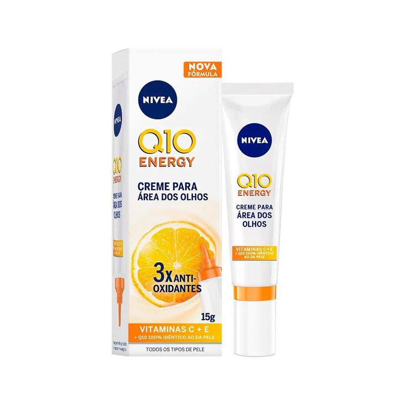 NIVEA Q10 PLUS C ANTISSINAIS+ENERGIA CONTORNO DOS OLHOS 15G