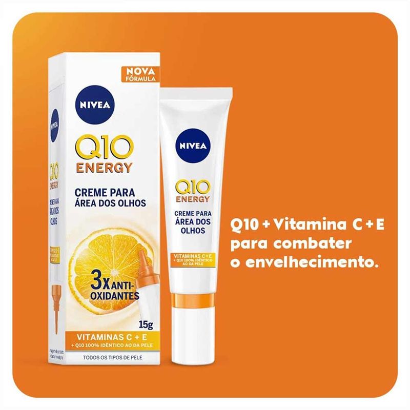 NIVEA Q10 PLUS C ANTISSINAIS+ENERGIA CONTORNO DOS OLHOS 15G