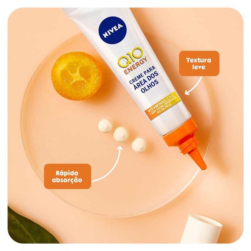NIVEA Q10 PLUS C ANTISSINAIS+ENERGIA CONTORNO DOS OLHOS 15G
