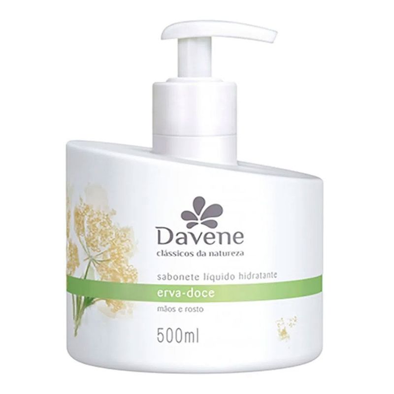 SABONETE LIQUIDO DAVENE ERVA DOCE 500ML PUMP